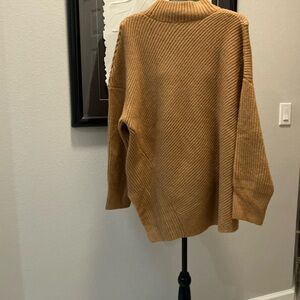 Express Tan Knit Sweater